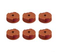 NexRen Repuesto de carrete de recortadora WORX WA0007 compatible con WG105 WG106 WG108 WG112 WG113 WG115 WG116 WG119, recambios de carrete de línea para mantenimiento de césped de patio y jardín