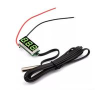 NexRen Termómetro digital LED con sonda de temperatura para frigorífico de coche, precisión de -50 a 125 ° C, CC 4-28 V, pantalla compacta (Is)