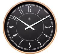Nextime 7331 reloj de mesa o pared reloj de cuarzo círculo negro