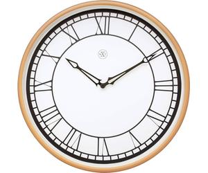 Nextime 7332 reloj de mesa o pared reloj de cuarzo círculo blanco