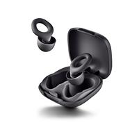 NGS – Tapones de oído Noon – Antirruido de silicona reutilizables S/M/L, 23 dB (SNR), PPE – Negro