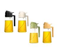 NGTFDCP Dispensador de aceite, Dispensador De Aceite 2 En 1, Pulverizador, Botella Vertedora, Contenedor, Vaporizador for Cocina, Ensalada, Barbacoa, Acampada para freidora, ensalada(Mix 4Pcs)