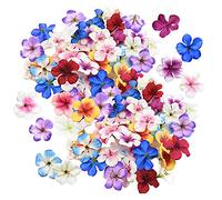 Niaciswe Cabezas de Flores Artificiales 100 Piezas Flores Artificiales Mini Flores de Seda Cabezas Flores Artificiales Hechos a Mano Decorativas para DIY Artesanía Boda Hogar Fiesta 4.5 cm