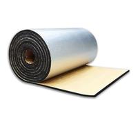 NIANTONG Aislamiento Termico Autoadhesivo Película Reflectante Impermeable Aislante Térmico Reflexivo Lámina Aislante para Ventanas Puertas Camper Furgonetas Techo(Size:20mm Thick(1x10m))