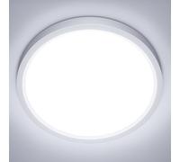 NIBSHOOM Plafon LED Techo IP44 Lampara Techo 6500K Ø22CM