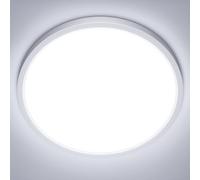 NIBSHOOM Plafon LED Techo IP44 Lampara Techo 6500K Ø30CM