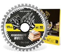 NICAVKIT Hoja de sierra circular de 125 x 22.23 mm de diámetro para madera, metal y aluminio, etc. Disco de Corte multimaterial 125 x 22.23 mm, compatible con Bosch, Makita y Dewalt, etc.
