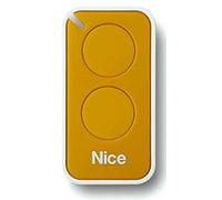 Nice Era-Inti - Mando a Distancia para Puerta Original (2 Teclas, 433,92 MHz, código Aleatorio para reemplazar los mandos Nice Very VR One, ON1, ON2, Flor, FLO2R-S y FLO1R-S