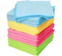 nice essentials Set de Paños de Microfibra - 32 x 32 cm - 20 unidades nice essentials