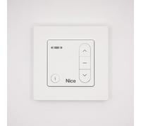 Nice - Mando a distancia de pared Domì w1 - Transmisor de pared bidireccional para persianas enrollables - Frecuencia 433,92 MHz - 3 botones - Sustituye a la antigua gama ERA W1