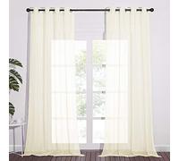 NICETOWN Cortina opaca para ventana de dormitorio, color gris, decoración del hogar, aislamiento térmico, cortina para oscurecer la habitación, 52 pulgadas de ancho x 63 pulgadas de largo, 8