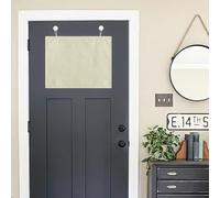 NICETOWN Cortinas de Puerta para oscurecer la habitación, Cortinas de privacidad para Puerta, Aislamiento térmico, para cámper, RV, Uso portátil de Viaje, Cenefa de Ventana pequeña para Cocina, 24 x