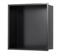 Nicho de ducha de acero inoxidable, estante cuadrado empotrado para almacenamiento de baño, ideal para champú y artículos de tocador, diseño duradero, opciones de 70 x 28 x 12,5 cm y 90 x 28 x 12,5 cm