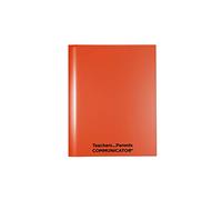 Nicky's Folder® - Carpeta para padres y profesores, plástico flexible patentado, resistente al desgarro, 2 bolsillos interiores, 2 fundas exteriores, papel tamaño carta, un solo color (paquete de 24