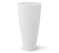 Nicoli Jarrón Alto cilíndrico Style Blanco 3638B 38 x 85h cm para Interior/Exterior