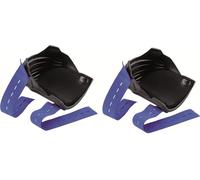 Nierhaus: Protectores para rodillas, modelo "Harmonica Gum", número 13g, con correas de tela