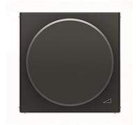 Niessen 8560.2 NS - Tecla regulador Giratorio LED Universal, Color Negro
