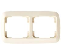 Niessen arco - Marco 2 elemento horizontal serie arco blanco marfil