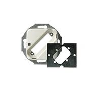 Niessen arco - Tapa enchufe schuko con tapa serie arco blanco alpino