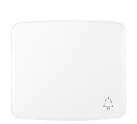 Niessen arco - Tecla pulsador timbre serie arco blanco alpino