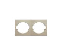 Niessen Marco 2 Elementos Horizontal Tacto Cava 83.5x154.5mm Blanco, Antracita, Cava, Plata, Wengué, Acero, Pizarra, Travertino, Cristal Blanco, Cristal Glassé, Cristal Aluminio
