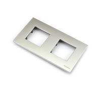 Niessen Marco de 2 elementos / 2+2 modulos Zenit Plata N2272-1 PL