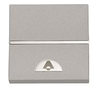 Niessen - n2204pl pulsador simbolo de timbre zenit plata Ref. 6522015105
