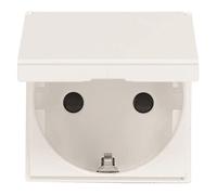 Niessen - n2288.1bl base enchufe 2p+t c/tapa zenit blanco Ref. 6522005133
