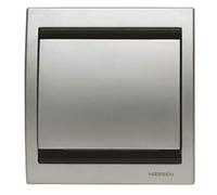 Niessen olas - Tecla interruptor conmutador cruzamiento con visor serie olas blanco jazmin
