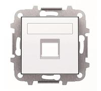 Niessen sky - Tapa 1 conector con persiana blanco