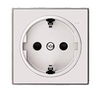 Niessen sky - Tapa base enchufe schuko con led blanco
