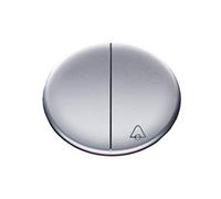 Niessen tacto - Tecla doble pulsador +conmutador tacto plata