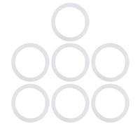 NIHENHAO Juego de 7 anillos de sellado de silicona para taza de viaje Emsa Waves de 0,36 litros, taza de viaje de 0,5 litros, 50 x 40 mm