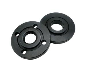 NIHENHAO M16 - Tuerca de brida de amoladora de ángulos roscados para herramientas eléctricas, abrazaderas de férulas de placa de acero al carbono