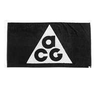 Nike Towel ACG N.100.8820.012.OS - Toalla (100% algodón, 80 x 146 cm), Color Negro y Blanco
