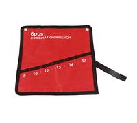Nikou Bolsa de herramientas enrollable - Bolsa de viaje multibolsillo Bolsa de almacenamiento de herramientas enrolladora Llave alicate Soporte de llave Organizador de lona (tamaño : 6 Pockets)