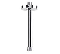 Nikou Brazo de Ducha - Soporte de Pared de Tubo de Brazo de Ducha Superior Redondo de Acero Inoxidable para baño Ducha de Techo (tamaño : 15cm)