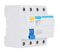 Nikou Disyuntor de Corriente, BL1E-63 3P + N 63A RCCB Disyuntor de Corriente Residual 230V 30mA