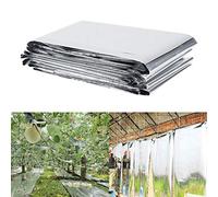 Nikou Lámina Reflectante Plantas, Lámina Reflectante Plateada Mylar para Película 210x120cm, Altamente Reflexivo, Aumente Efectivamente el Crecimiento de Plantas para el Invernadero del Jardín