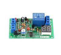 Nikou Módulo de relé temporizador - DC12V Pantalla LED Temporizador de cuenta regresiva Temporizador de retardo APAGADO Módulo de interruptor de relé