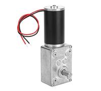 Nikou Motor de engranaje helicoidal, alta velocidad de torsión Reducir motor eléctrico de caja de engranajes Motor de engranaje helicoidal reversible 8mm Eje 12V(12V 30RPM)
