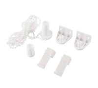 Nikou - Soporte de embrague para persiana (17 mm, soporte de embrague para persiana, polea lateral, cadena de bolas, soportes para cortinas, kit de reparación para revestimientos de ventana