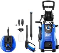 Nilfisk Hidrolimpiadora de Alta Presión E 145 Power X-TRA | Limpiadora de 145 bares y 2100W para limpieza de Jardín, Patios y Coches con Pulverizador de Espuma y Power Patio