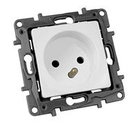 Niloe 764527 - Enchufe 2P+Z 16A (sistema franz/belg, para insertar un marco Legrand 2529)