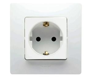 Niloé Monoblock Enchufe (Blanco, Plástico, Colocar)