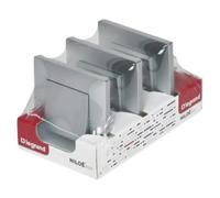 Niloé Step Conmutador Pack (3 ud., Aluminio, Instalar)