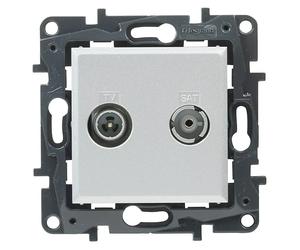 Niloé Step Pieza insertada para caja de antena Final (x 2, Aluminio)