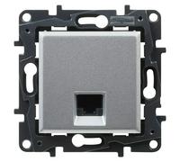 Niloé Step Toma de red RJ45 (Aluminio, x 1, Plástico, Instalar)
