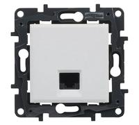 Niloé Step Toma de red RJ45 (Blanco, x 1, Plástico, Instalar)