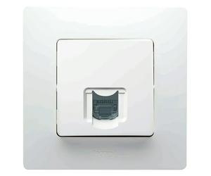 Niloé Step Toma de teléfono (x 1, Blanco, Montaje en la pared)